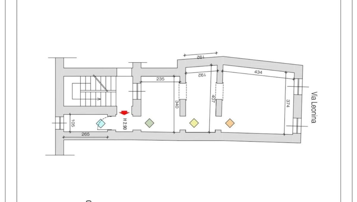 Metro Cavour 200m Coliseum Rom